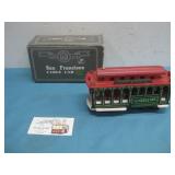 Vtg San Francisco Cable Car Souvenir