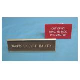 Quirky Desk Signs