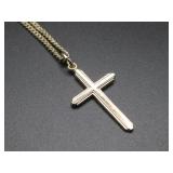 Cross Pendant Chain Necklace