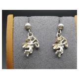 Cupid Angel Pierced Earrings