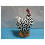 Ceramic Rooster Cookie Jar 13.5' Tall