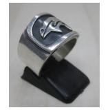 S.S. N/A Style Mexico Hallmarked Ring 9.5 Gms.