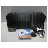 Two Metal File Organizers, NIP Cordless See Info