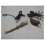 Mexican Single Spur, Vtg Long Spring Animal See