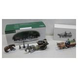 HTG Village Ox Sled & Horse At Lampguard