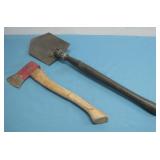 Camping Hatchet / Foldable Shovel See Info