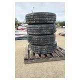 HD 245/70R19.5 Trailer Tires And Rims