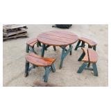 Wooden Patio Set