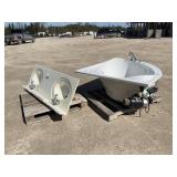 Corner Jacuzzi Tub And Double Bathroom Sink