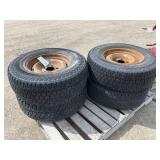 Snow Tires on Rims