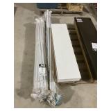 White Closet Rods