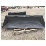 84" Skid Steer Rock Bucket Attachment