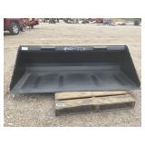 72" Skid Steer Rock Bucket Attachment