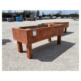 29ï¿½ x 65ï¿½ Raised Cedar Garden Bed