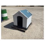 Dog House With Metal Base