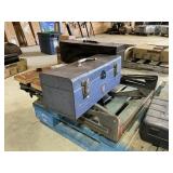 Tool Boxes And Folding Work Table