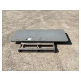 Plastic And Metal Table