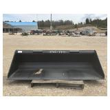 78" Skid Steer Rock Bucket Attachment
