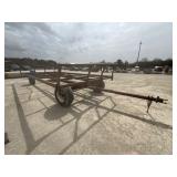 Round Bale Hay Wagon