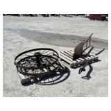 4ï¿½ Steel Wheels and Walking Plow