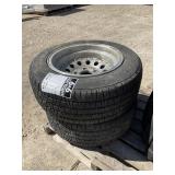 Aluminum Rims With BF Goodrich Tires