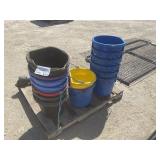 Heated Water Buckets And Water Buckets