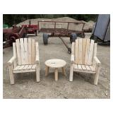 Muskoka Chairs And Table