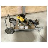 Chop Saw And Rolling Stand