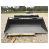 66" Skid Steer Rock Bucket Attachment