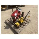Paddle Tractor and Tonka Truck