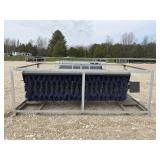 72" Skidsteer Angle Broom Attachment