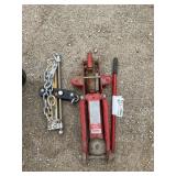 Leveller Bracket And Trolly Jack