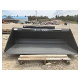 66" Skid Steer Rock Bucket Attachment