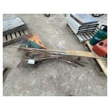 Boat Ores, Rakes And Shovels