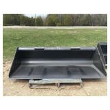 78" Skid Steer Rock Bucket Attachment