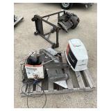 1975 Johnson 70 HP Outboard Motor And Accessories