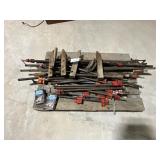 Woodworking Clamps And Roofing Hammer