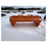 96' Skidsteer Snow Pusher Attachment