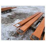 8' Skidsteer Pallet Fork Extensions