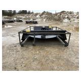 77' Skidsteer Brush Cutter Attachment