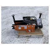 Post Driver Skidsteer Attachment