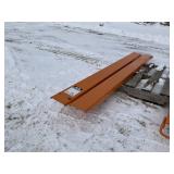 8' Skidsteer Pallet Fork Extensions