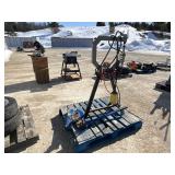 Planishing Hammer And Hand Sheer