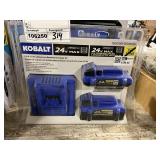Kobalt Batteries And Charger Kit