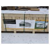 23' x 22' Portable Metal Shed