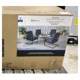 5 Piece Conversation Set With Fire Pit