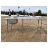 Commercial Stainless Steel Prep Table