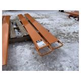 8' Skidsteer Pallet Fork Extensions