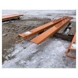 8' Skidsteer Pallet Fork Extensions