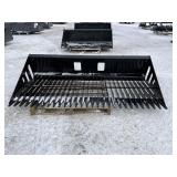 Sliding Loader Sieve Shovel Skidsteer Attachment